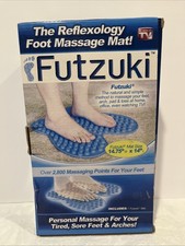Futzuki Reflexology Foot Pain Relief Mat Relieving Massage Massager 14.75" x 14"