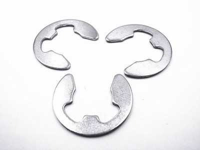 Φ2mm Stainless Steel E-Clip / Snap Ring / Circlip 100 pcs *rr