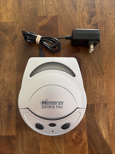 Memorex OptiFix Pro Motorized Disc Repair & Cleaning System CD/DVD/Game AC