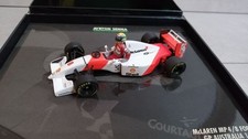 MINICHAMPS McLaren MP4/8 Ayrton Senna 1/43 Diecast Model Car Ready to Use
