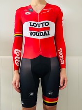 NEW Lotto Soudal Long Sleeve Pro Team Skinsuit – Vermarc – Size M (M‑3‑48)