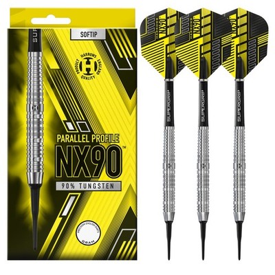 Dartpfeile Harrows NX-90 Parallel 90% Softtip Soft Darts Softdart Set