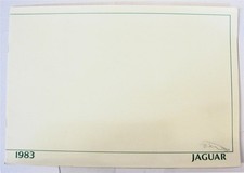 JAGUAR Sovereign Car Sales Brochure 1983 Dutch Test #J/EO/101