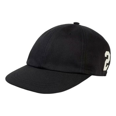 Gucci 25 Logo Cotton Baseball Cap Black Medium Made in Italy New