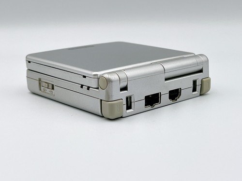 Game Boy Advance SP Console Platinum Silver Box GBA Tested Japan Region Free - Picture 6 of 21
