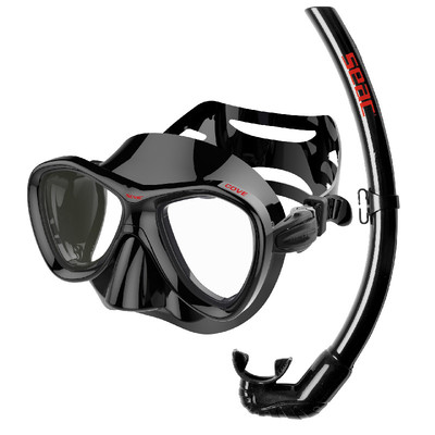 SEAC SUB Apnea Glasses Kit + Tube BIS COVE S/BL