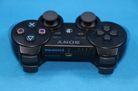 AUTHENTIC OEM PLAYSTATION 3 PS3 DUALSHOCK 3 WIRELESS CONTROLLER BLK CECHZC2U VG