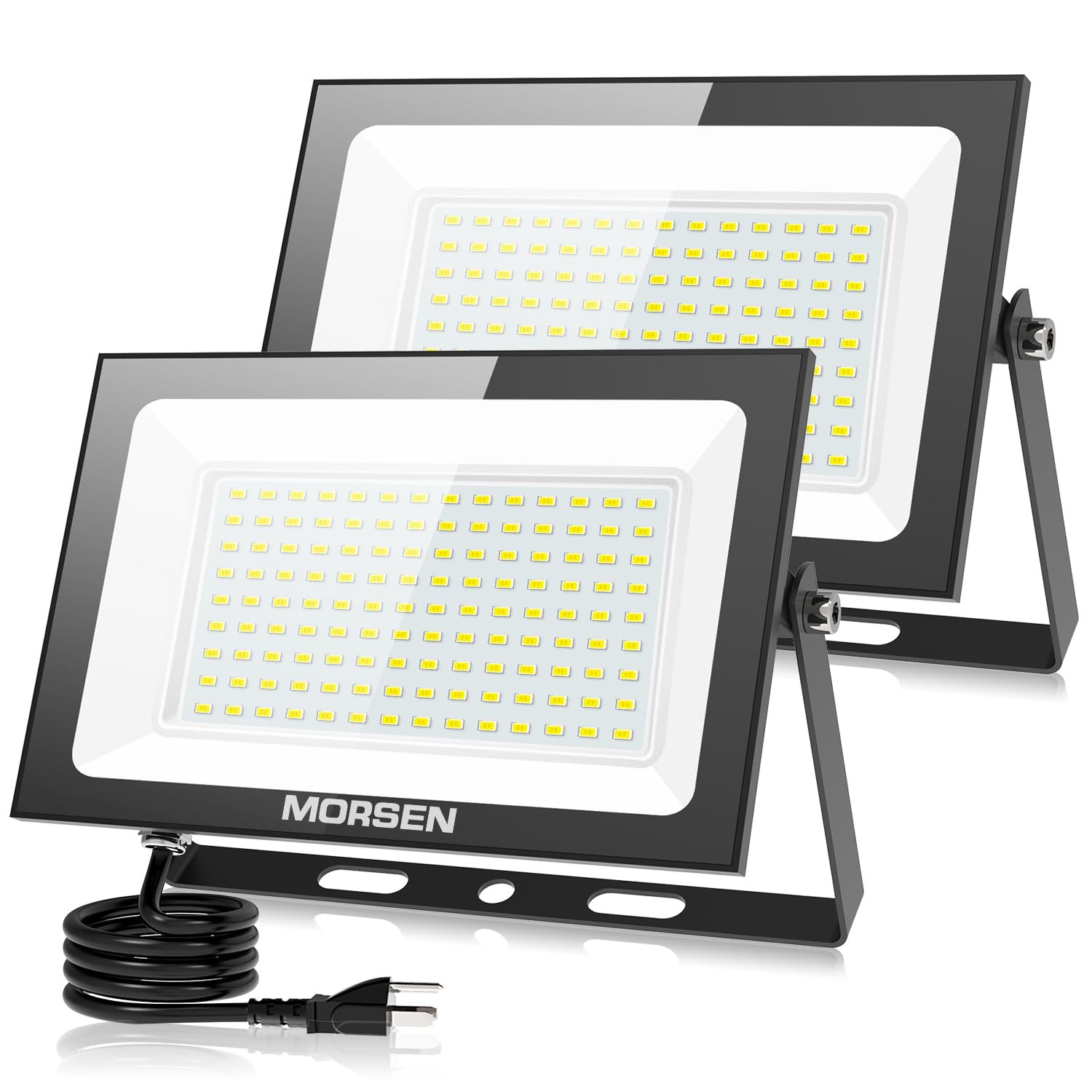 S Outdoor, 18000lm Bright Led Work Light With Plug, 6500k Da