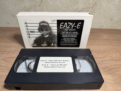 RARE Eazy-E The Videos - Just Tah Let U Know, Any Last Werdz VHS