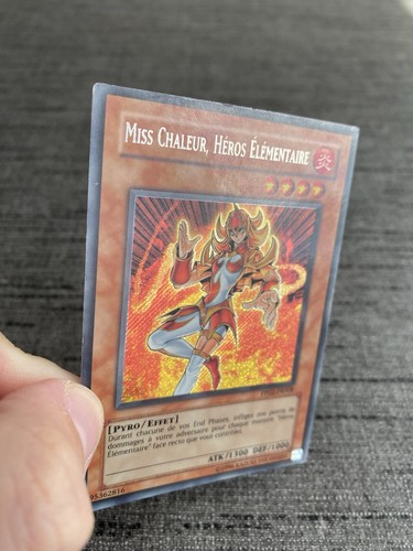 Carte Yu-gi-oh! Miss Chaleur Héros Élémentaire PP02-FR008 Secret Rare Français - Picture 9 of 22