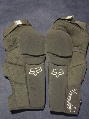 Fox Racing Launch Pro Knee/Shin Guards - Black - Adult Size Large/XL