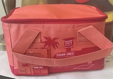 Trader Joe's Mini Insulated Tote Bag 1.5 Gal Cooler Summer 2025 Peach