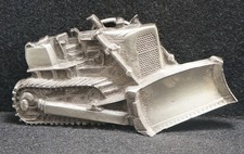 WA03132 VINTAGE 1978 BERGAMOT  BIG BULLDOZER  BIG HEAVY PEWTER BUCKLE