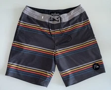 QUICKSILVER Size 29 Men’s Beach Shorts Swim Trunks Swim Shorts Surf