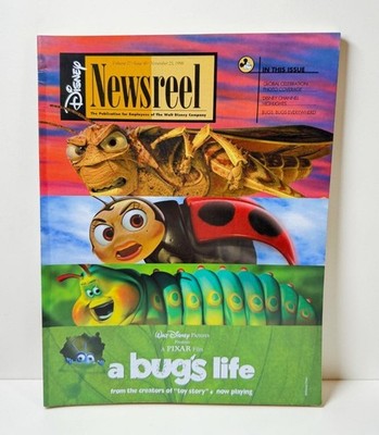 Disney Newsreel Employee Newsletter 1998 A Bugs Life Pixar Edition