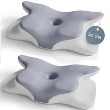 Kopfkissen 2er SET Orthop&auml;disch Kissen Nackenkissen Memory Foam B-WARE