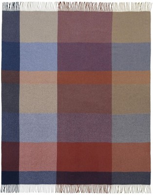 Plaid, pleasant, mit Fransenabschluss, Größe 130x170 cm