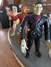 NWT 1986 Imperial Monsters Dracula Mummy Wolfman Frankenstein Set of 4 Figures