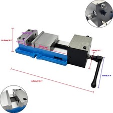 6in Angle Fixed Type Pneumatic Hydraulic Vice Heavy-duty Machining Vise