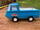 Vintage 1960s Blue Tonka Metal Tow Truck Rustic Wrecker Mound Minn/Missing Tow