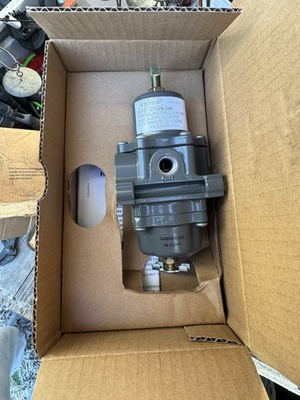 #ad Fisher FS67CFR 226 SB Pneumatic Pressure Regulator 250PSI Input 0 125PSI Spring $80.00