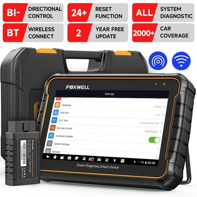 FOXWELL GT60 Bluetooth Car Active Test OBD2 Scanner Full System Diagnostic Tool