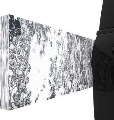 AMPULLA Garage Smith GWP02S Wall Protector Car 4-Pack Marble Grain 
