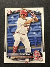 2025 Bowman Baseball #BP-22 JJ WETHERHOLT 1st Bowman - St. Louis Cardinals