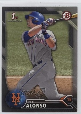 2016 Bowman Draft Draft Picks Silver 349/499 Pete Alonso #BD-92 g7i