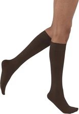Jobst Opaque Knee-High, Closed Toe, 20-30mmHg (Size: S) Espresso