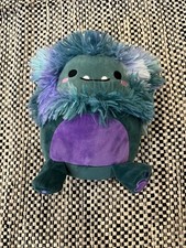 Squishmallows JT Bigfoot Teal Purple 6 inch NEW With Tags