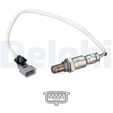 DELPHI Lambdasonde Sensor Abgassteuerung ES21071-12B1 für RENAULT CLIO 4 CAPTUR