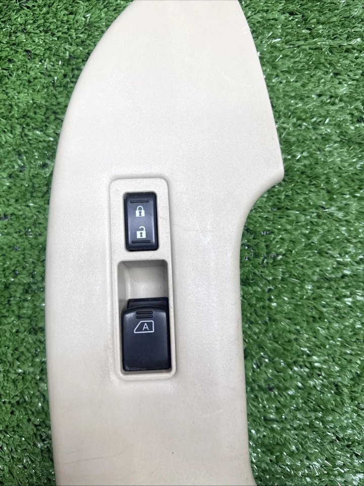 原始设备制造商 2011 - 2014 年日产 Quest Van 乘客侧右手车窗开关棕褐色边框很好 — 第 4/4 张图片