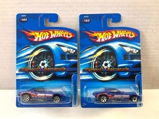 Hot Wheels PLYMOUTH BARRACUDA Funny Car 2005 #183 - Y5 & DD5 Wheel Variation LOT