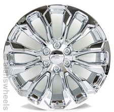 4 New Chevy Silverado Tahoe Suburban Replica Chrome 22 Wheels Rims 14025
