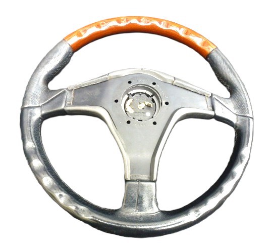 NARDI Z5 Genuine Wood Leather Steering Wheel 360mm VIP Y30 Gloria