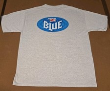 NWOT Vintage Jerzees Pepsi Blue Promo T-Shirt, Size XL