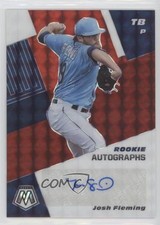 2021 Panini Mosaic Rookie Choice Fusion Prizm Josh Fleming #RAM-JF Auto 1c7