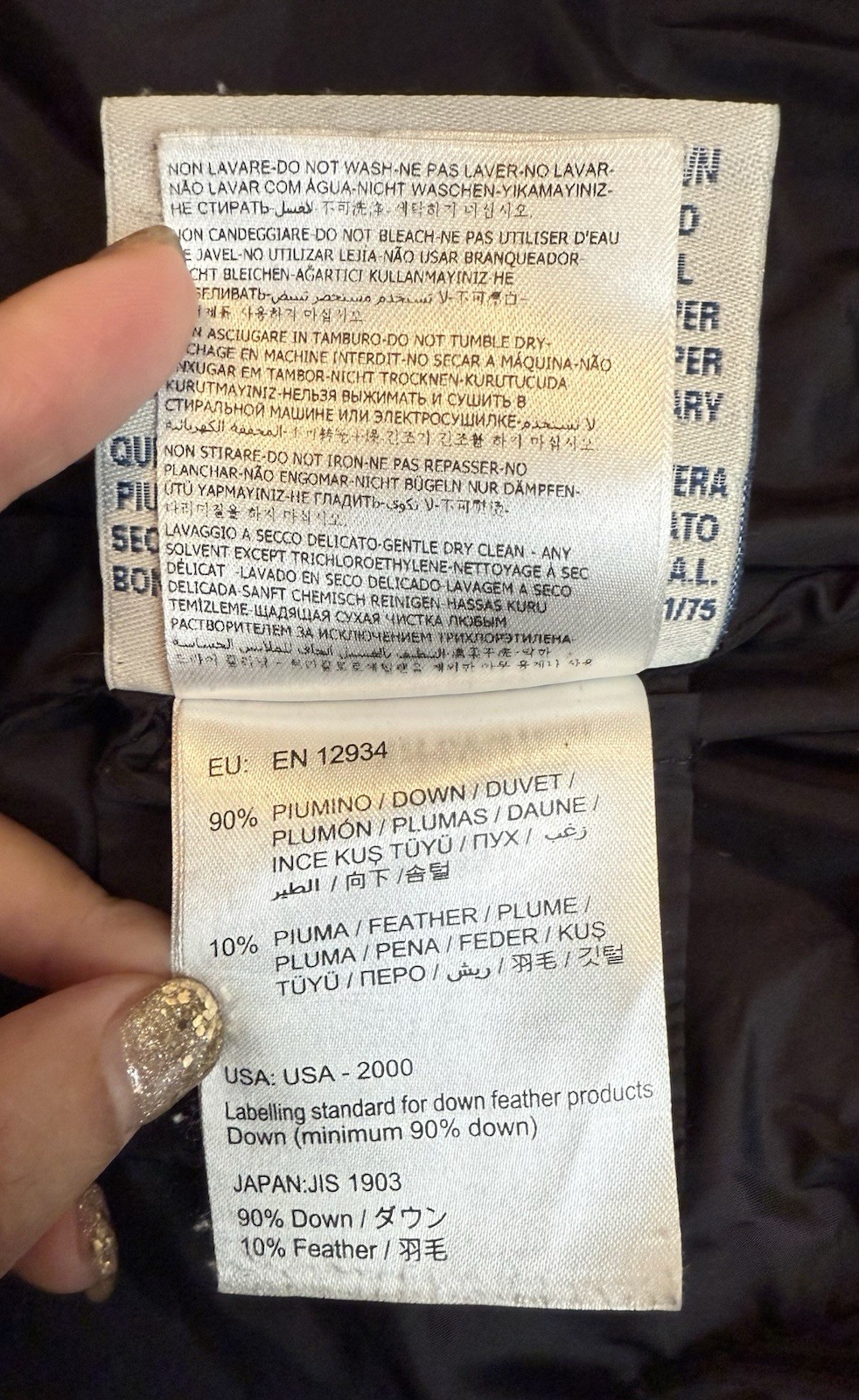 Authentic Moncler Down Jacket   Size 1 - image 8