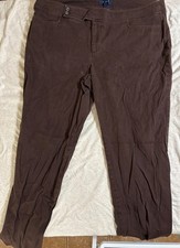 Chaps Brown Dress Pants - Size 18W