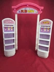 Barbie KB toy Store Display Doll Hot Wheels And Barbie Vintage Set Incomplete