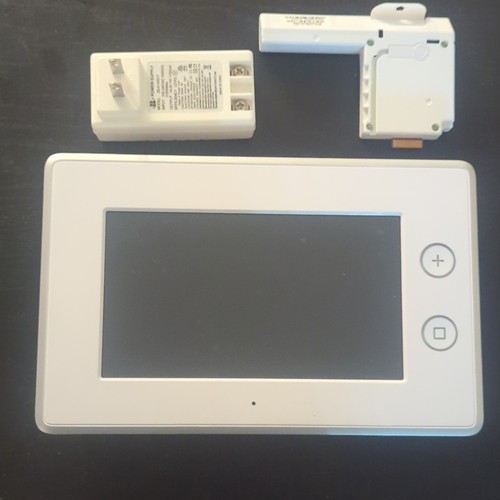 2GIG GC3-345 Touchscreen Alarm Panel, Z-Wave With Cell Chip And Wall Adapter