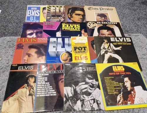Elvis Presley Lp x 20 job lot  Inc 2 Double Albums