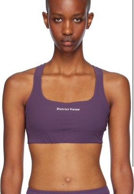District Vision Twin Layer Medium Support Sports Bra Small
