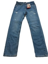 NEW Levi's 502 Regular Taper Stretch Blue Denim Jeans Size 16 Reg 28x30 29 