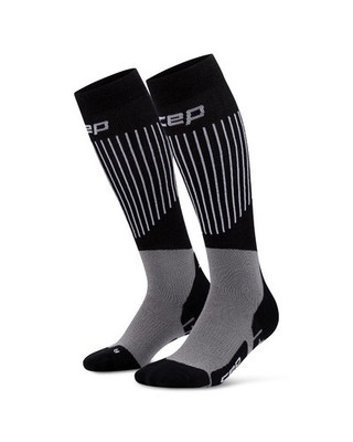 CEP Ski Ultralight Socks Tall 3.0 Herren Skisocken black/grey schwarz
