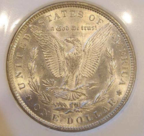 1882 Morgan Silver Dollar Appears UNC tougher date, Nice Luster, 5154