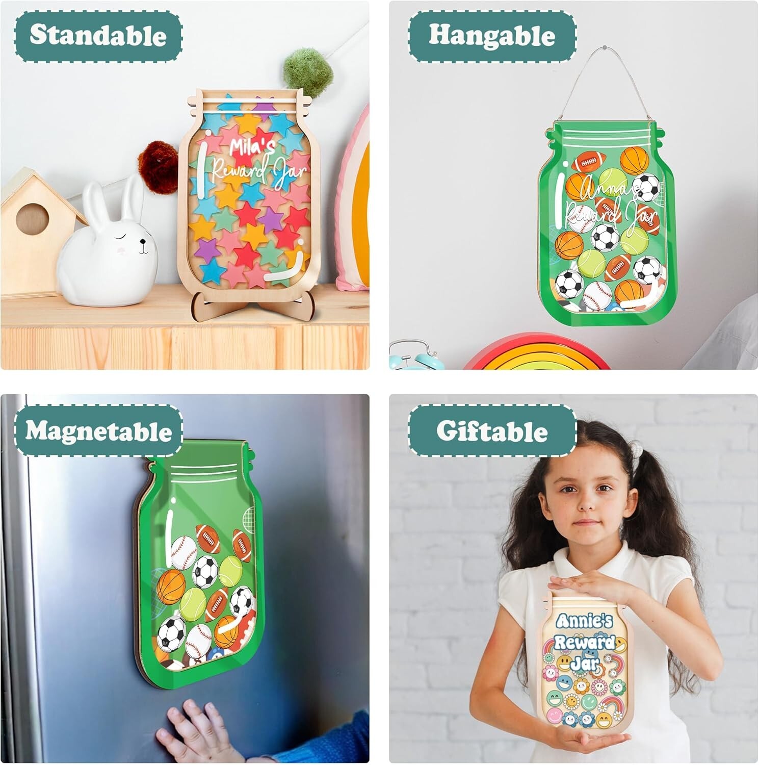 35 Tokens Ball Reward Jar For Kids Gifts Sports Classroom Teacher Back To School