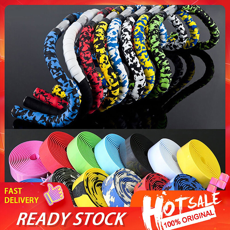 2PCS EVA Handlebar Tape Cycling Mountain Bike Handle Belt Road Bike Belt@
