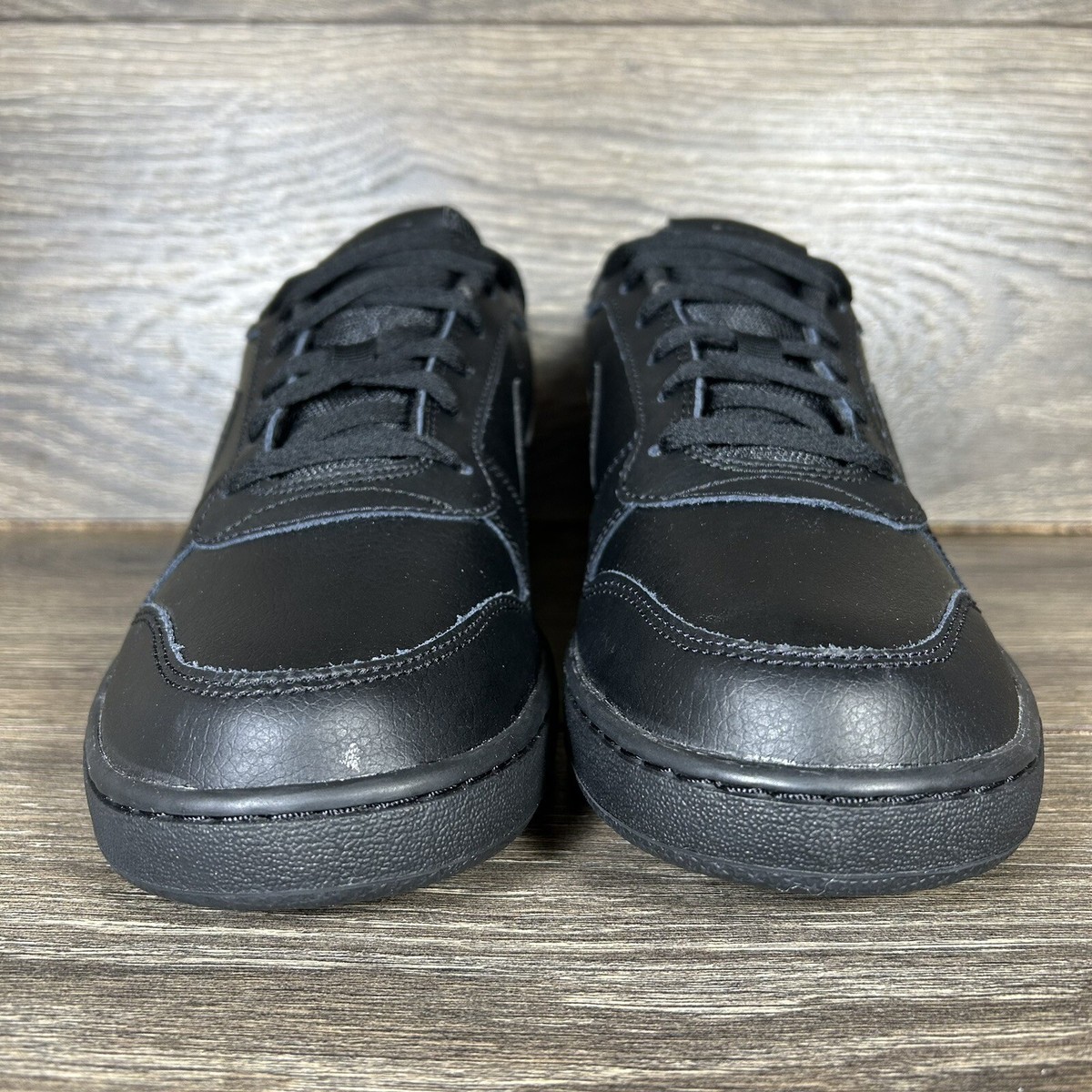 Nike Shoes Mens 10.5 Sneakers Ebernon Low Basketball Trainer Active Casual Black Nike Ebernon Low Black (Women main image 3
